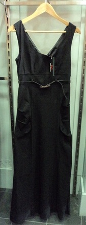 Black Pleated Dress